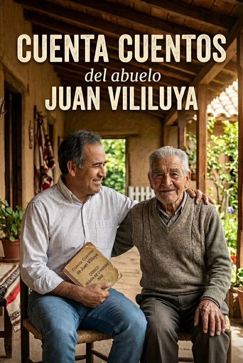 Portada del libro «Cuenta Cuentos del abuelo Juan Vililuya»